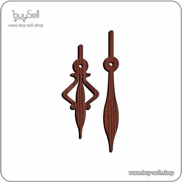 طرح برش لیزر عقربه ساعت کد 9