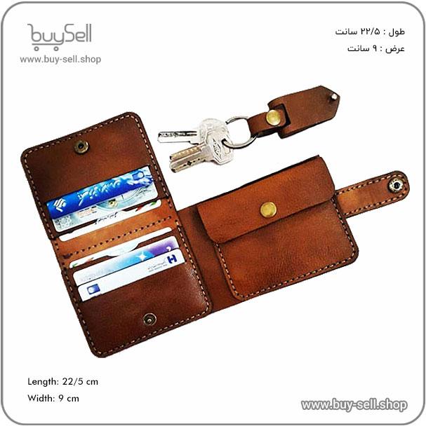 الگوی کیف پول مردانه مدل بهداد (corel+pdf)