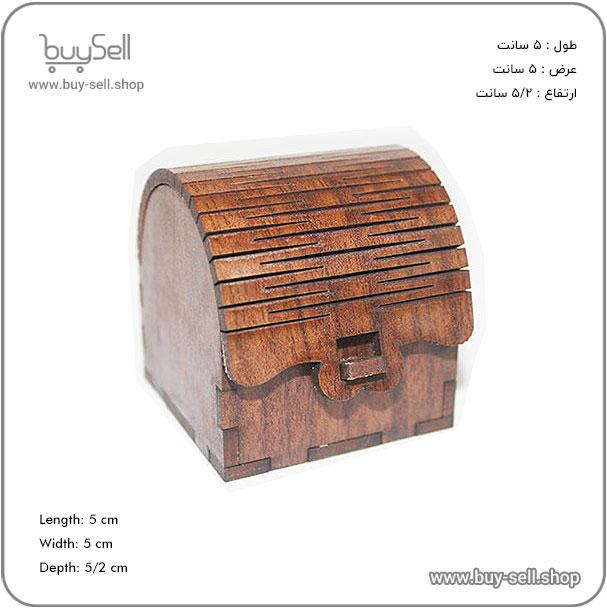 طرح جعبه انگشتر برش لیزری درب قلبی بدنه ساده