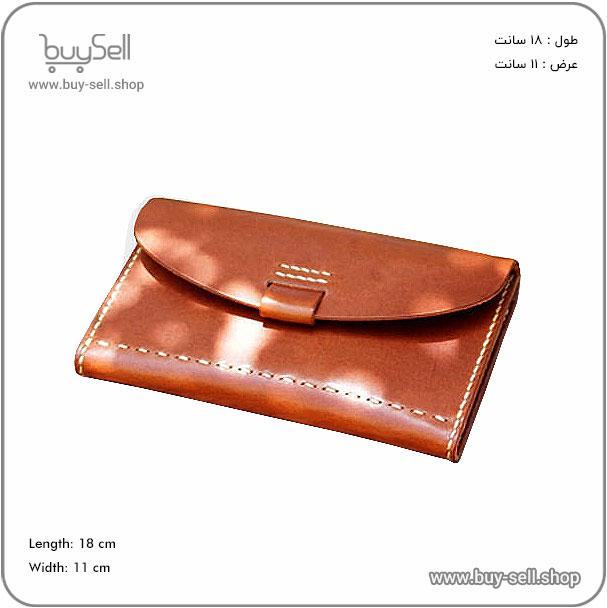 الگوی کیف پول چرم مدل فالور (corel+pdf)
