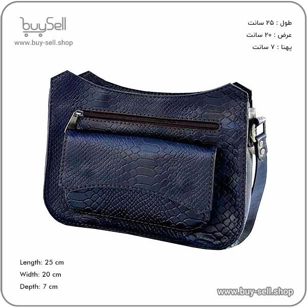 الگوی کیف چرم دوشی زنانه مدل فرشته