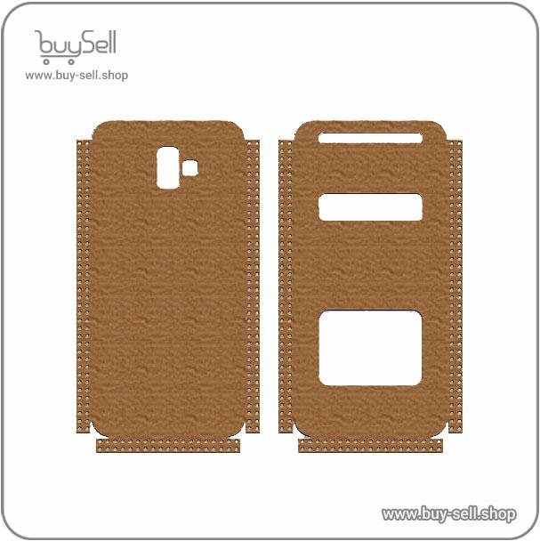 الگوی کیف موبایل چرم مدل گلکسی j6 Plus (corel+pdf)