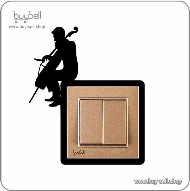 طرح برش لیزری استیکر کلید پریز کد 013