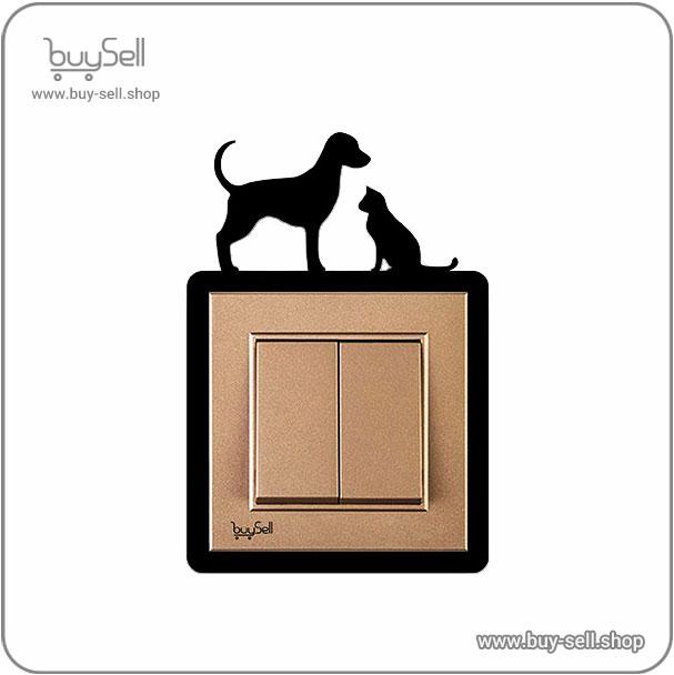 طرح برش لیزری استیکر کلید پریز کد 009