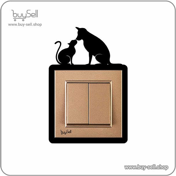 طرح برش لیزری استیکر کلید پریز کد 010