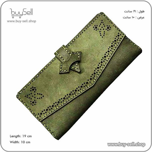 الگوی کیف پول چرم زنانه مدل ماجو