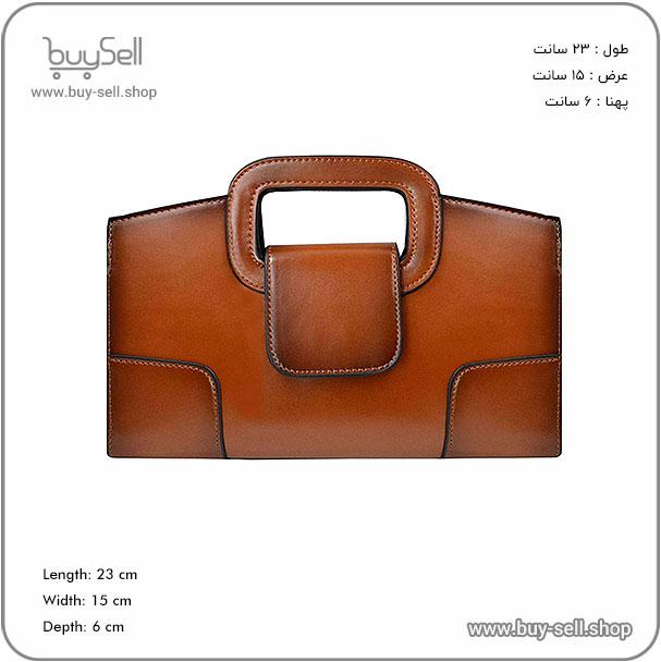 الگوی کیف چرم زنانه مدل منگو