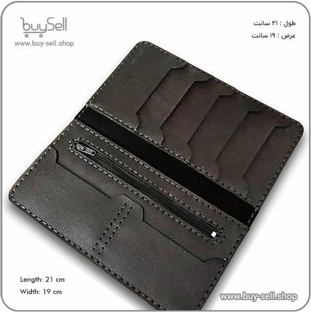 الگوی کیف پول مردانه مدل میثم (corel+pdf)