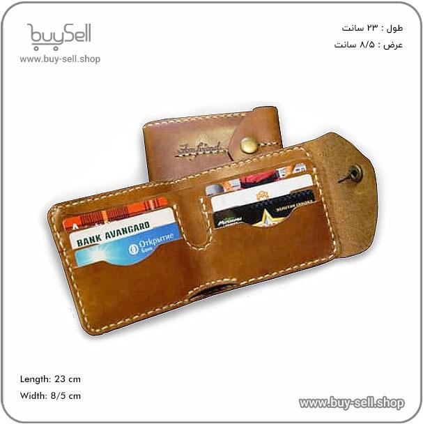الگوی کیف پول مردانه تاشو مدل مُهَنّا (corel+pdf)
