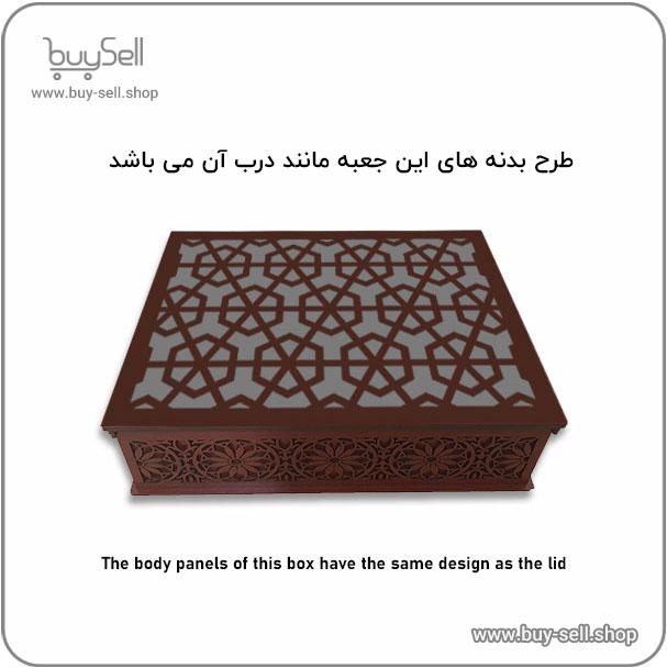 الگوی برش لیزری جعبه قرآن در 2 سایز