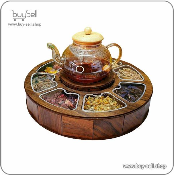 طرح برش لیزر جعبه دمنوش گرد وارمردار