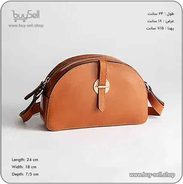 الگوی کیف چرم دوشی زنانه مدل وارش