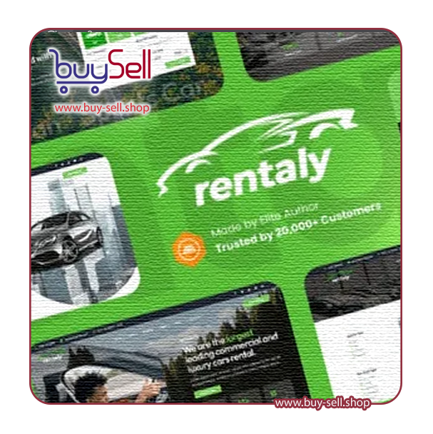 دانلود قالب اچ تی ام ال Rentaly