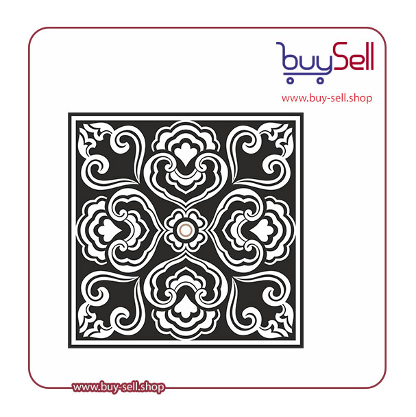 وکتور پترن لایه باز سیاه و سفید کد 6