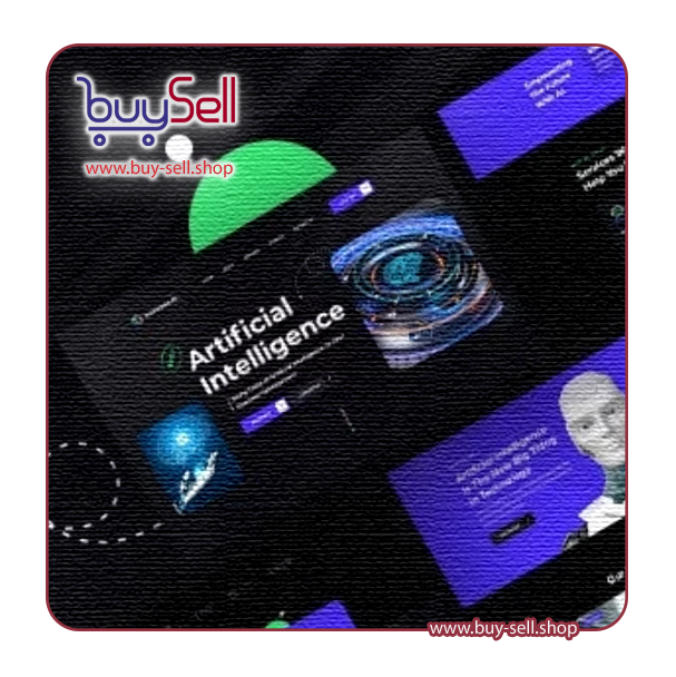 دانلود قالب Immersive AI ایمرسیو ای آی قالب HTML رباتیک