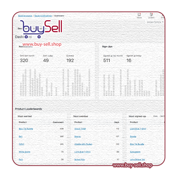 دانلود افزونه Back In Stock Notifications اعلان موجود شدن محصول ووکامرس