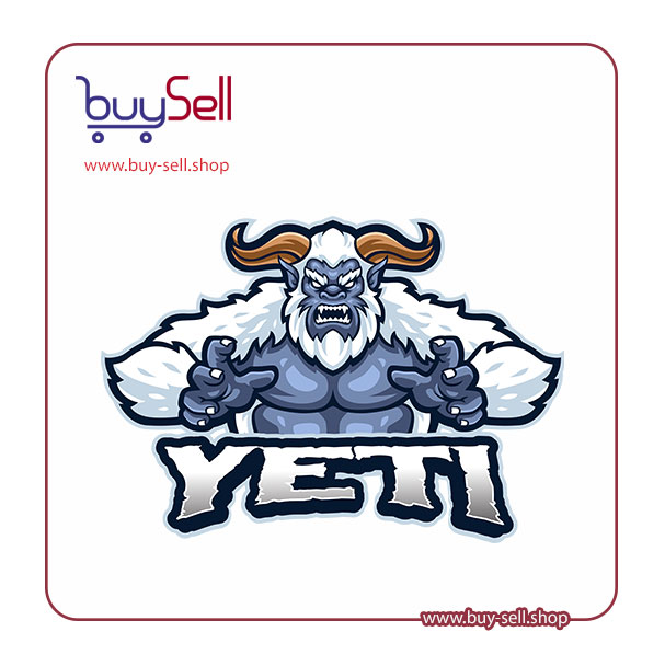 وکتور لوگو کد Yeti-Mascot-Logo