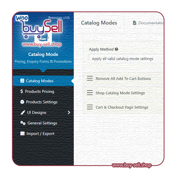 دانلود افزونه WooCommerce Catalog Mode by ZendCrew برای ووکامرس