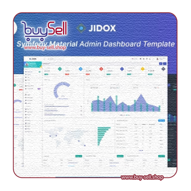 دانلود قالب متریال دیزاین سیمفونی Jidox