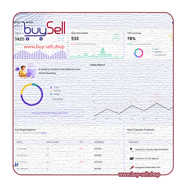 دانلود قالب و کیت رابط کاربری Robotech