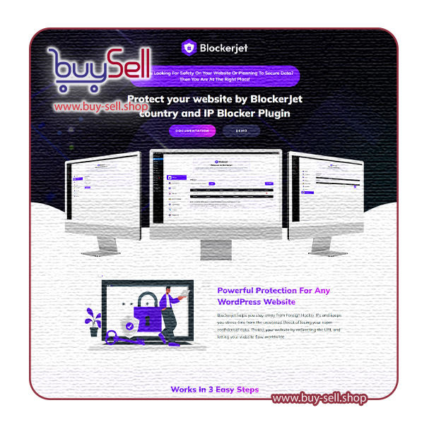 دانلود افزونه Blockerjet مسدود کردن آی پی و کشور ها
