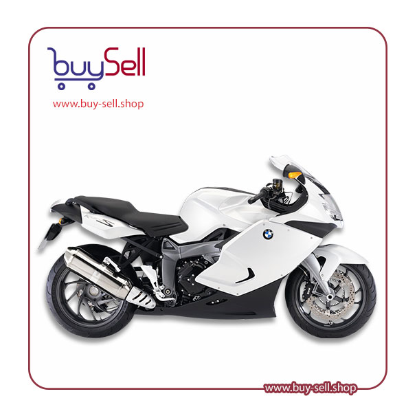 تصویر png موتورسیکلت BMW اسپرت سفید K1300S