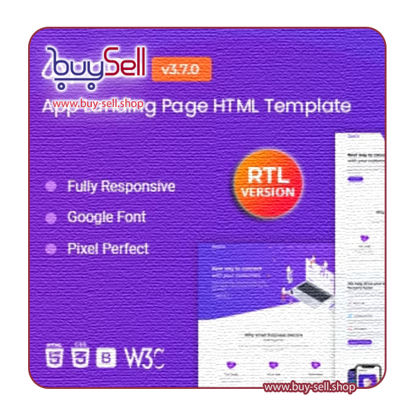 قالب HTML لندینگ اپلیکیشن AppCo اپکو