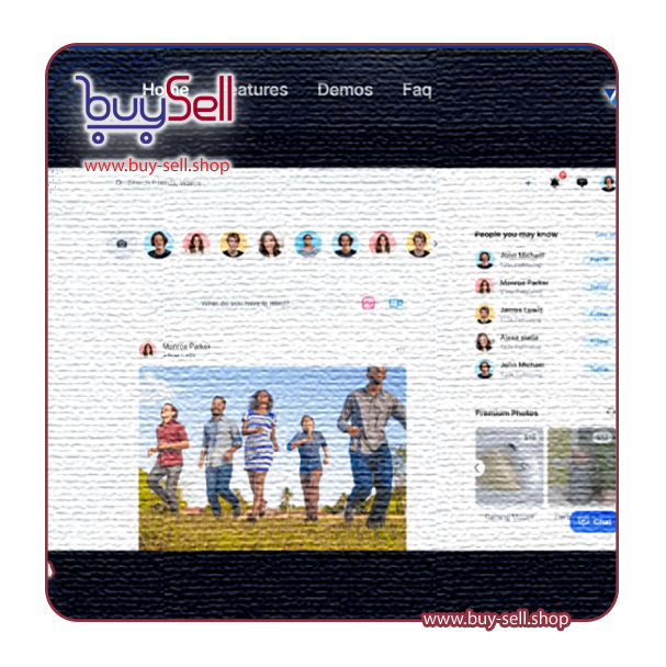 دانلود قالب Socialite سوشیالایت قالب HTML جامعه آنلاین