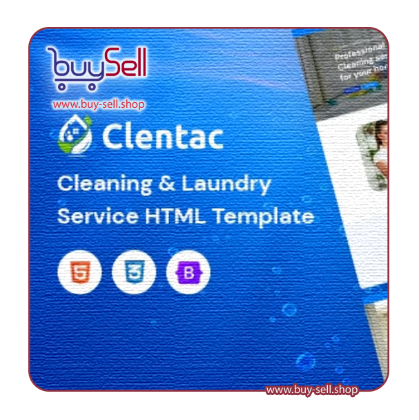 دانلود Clentac کلنتاک قالب HTML خدمات نظافتی