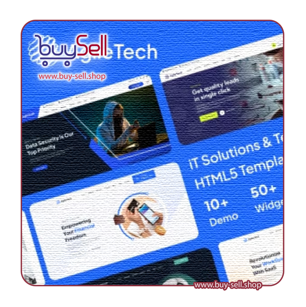 دانلود IT Agiletech قالب HTML شرکتی