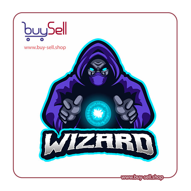 وکتور لوگو کد Wizard Mascot Logo