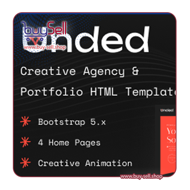 دانلود قالب Unded آندد قالب HTML پورتفولیو شرکتی